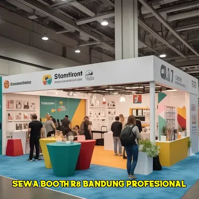 sewa booth r8 bandung profesional